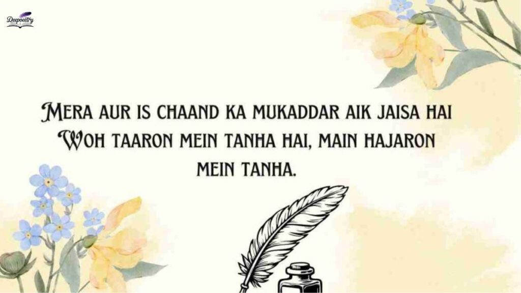 2 lines Sad Shayari in English