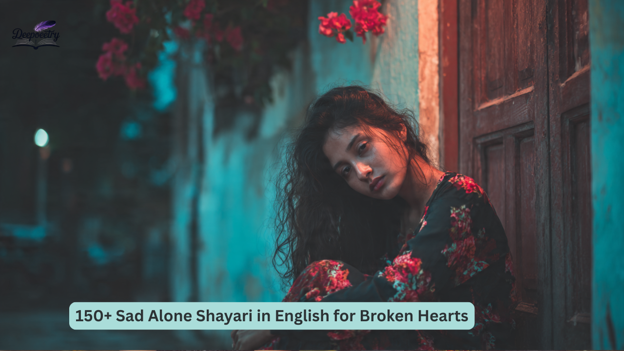 150+ Sad Alone Shayari in English for Broken Hearts