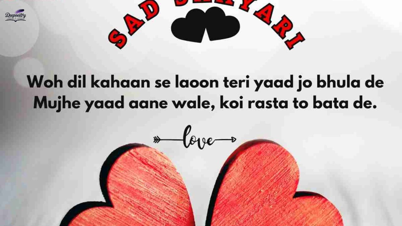 150 Sad Shayari in English to Share Your Pain