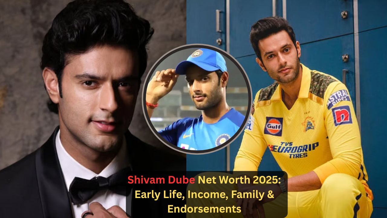 Shivam Dube Net Worth 2025: Early Life, Income, Family & Endorsements